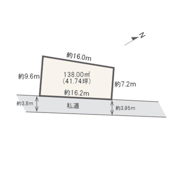 新潟市東区小金町１丁目の土地