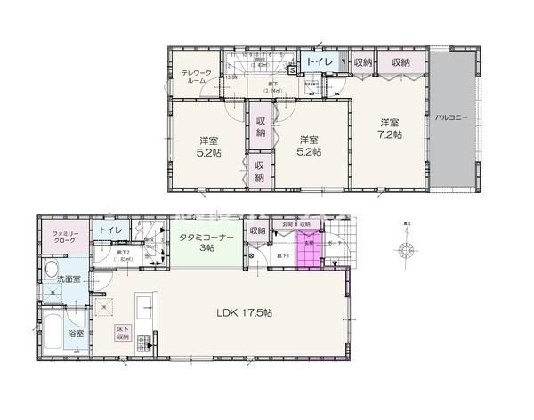 ２号棟　秋葉区善道町１丁目　第１　クレイドルガーデン