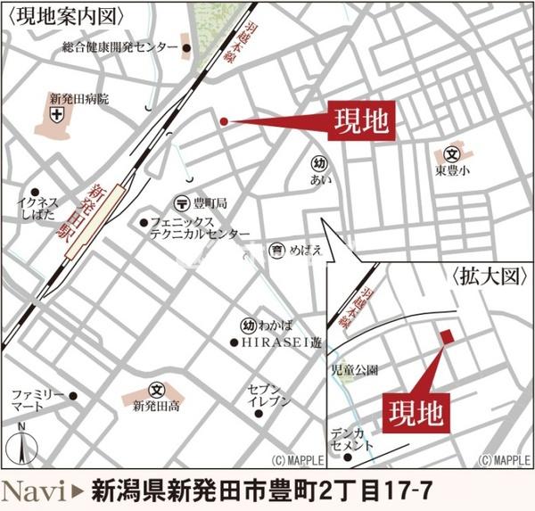 １号棟　新発田市豊町２丁目　第５　リーブルガーデン