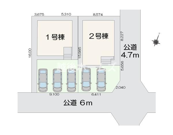 ２号棟　西区五十嵐中島５丁目　第５　リーブルガーデン