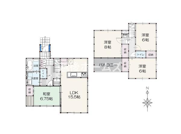 ２号棟　新発田市諏訪町３丁目　いろどりアイタウン