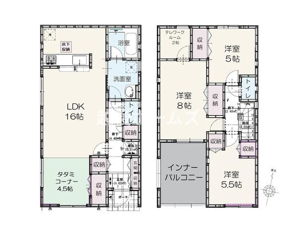 ２号棟　東区太平１丁目　第１　クレイドルガーデン