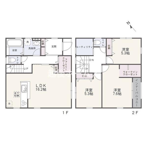 ２号棟　西区寺尾東２丁目　第３　リーブルガーデン