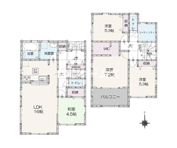 １号棟　五泉市赤海１丁目　第１　リーブルガーデン