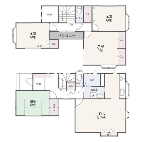 中古戸建　江南区城山４丁目