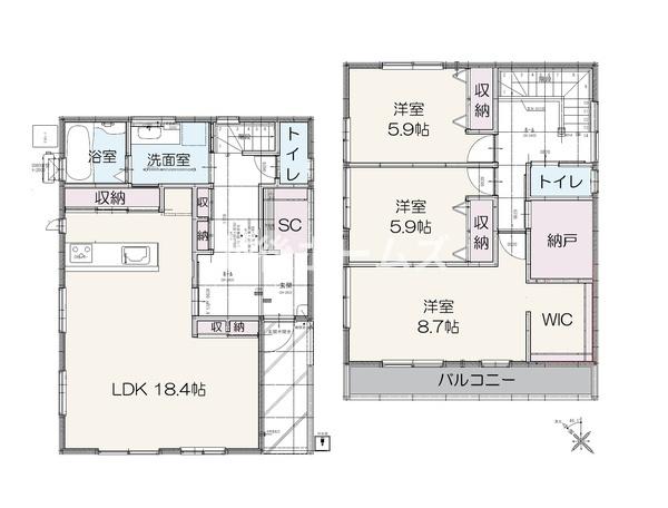 新築戸建　阿賀野市緑町　第２