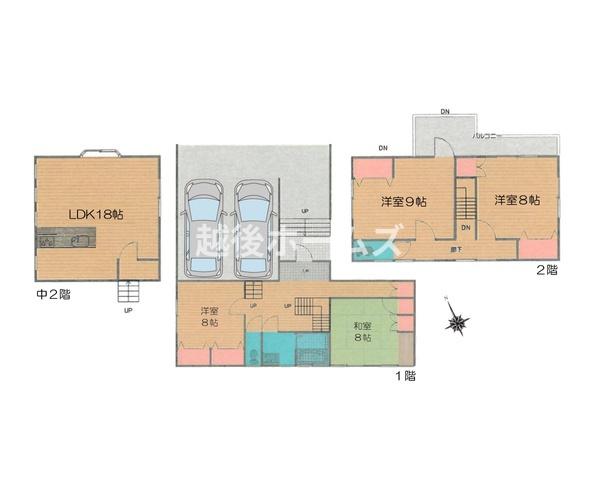 新発田市上中沢の中古一戸建て