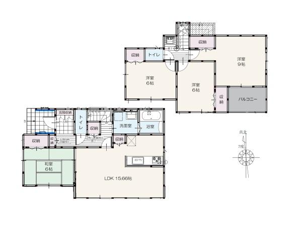 ２号棟　新発田市城北町２丁目　いろどりアイタウン