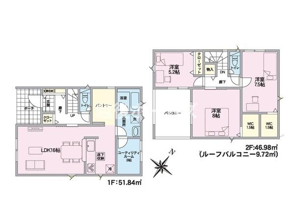 ３号棟　江南区早通５丁目　第２　クレイドルガーデン