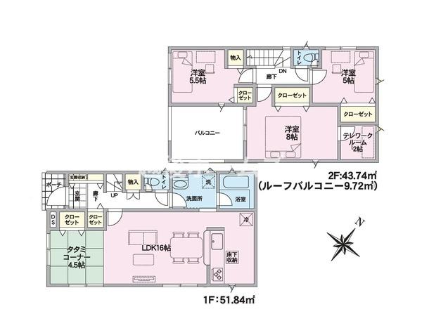 ４号棟　江南区早通５丁目　第２　クレイドルガーデン