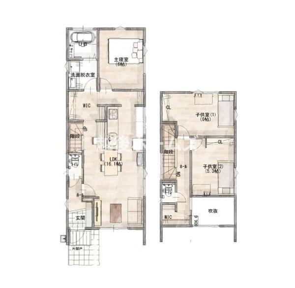 新築戸建　東区江南６丁目