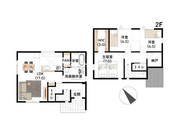 １号棟　江南区曽川　エテルナ
