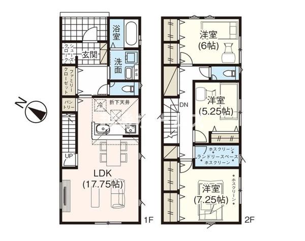 新築戸建　中央区沼垂東２丁目　グラファーレ