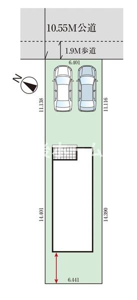 新築戸建　中央区沼垂東２丁目　グラファーレ