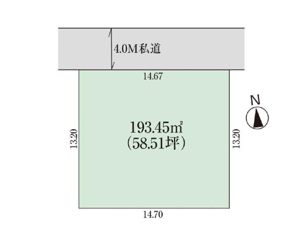 建築条件付　売地　東区津島屋５丁目　グラファーレ