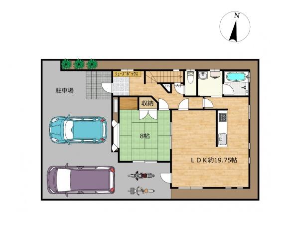 中古戸建　東区白銀１丁目