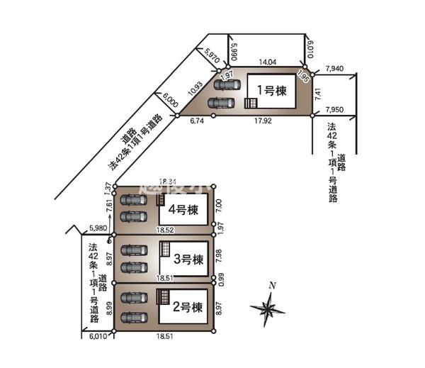 ４号棟　東区根室新町　第１　クレイドルガーデン