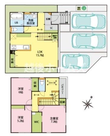 Ａ棟東区中野山６丁目　Ⅱ