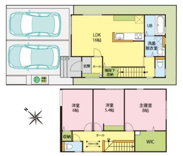 Ｂ棟　江南区曽野木１丁目