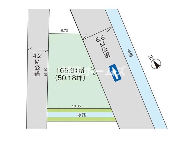 建築条件付 売地 燕市杣木 グラファーレ