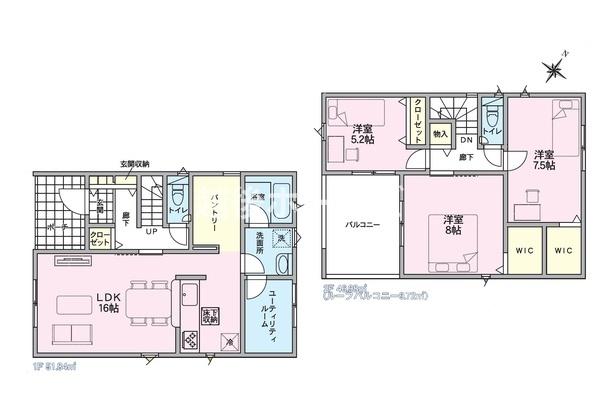 １号棟　北区西名目所　第２　クレイドルガーデン
