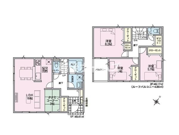 ２号棟　西区金巻　第１　クレイドルガーデン