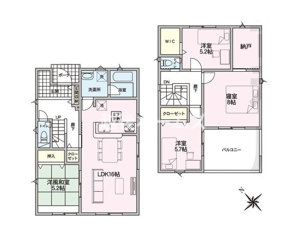２号棟　中央区山二ツ４丁目　第５　クレイドルガーデン