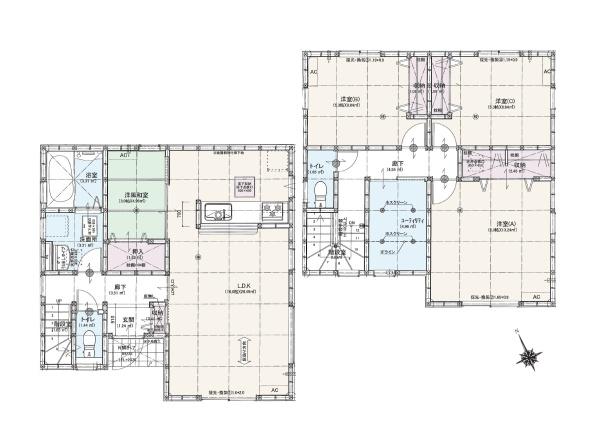 ２号棟　秋葉区小須戸　第６　リーブルガーデン