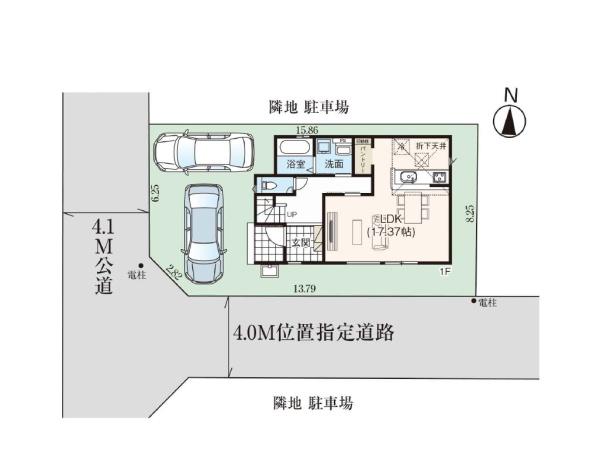 新築戸建　三条市東三条２丁目　グラファーレ