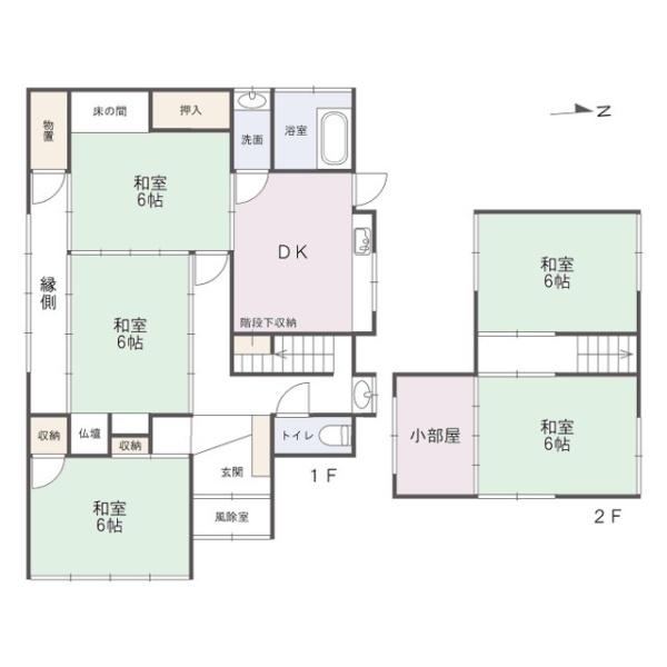 五泉市土堀の中古一戸建て