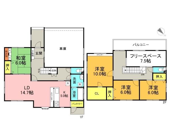 中古戸建　東区新松崎3丁目