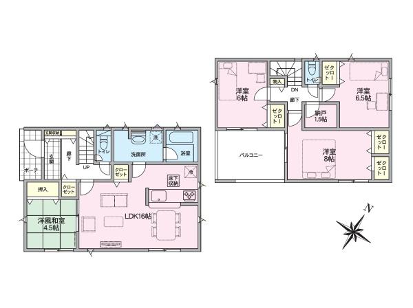 1号棟 江南区亀田中島4丁目 第3 クレイドルガーデン