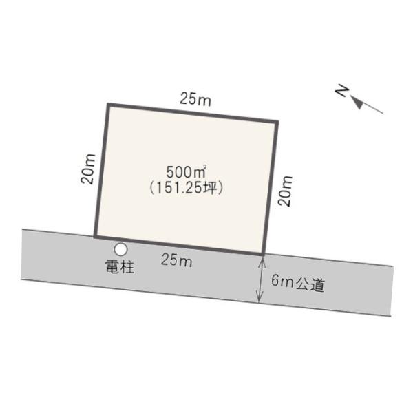 売地 建築条件なし 北区新元島町
