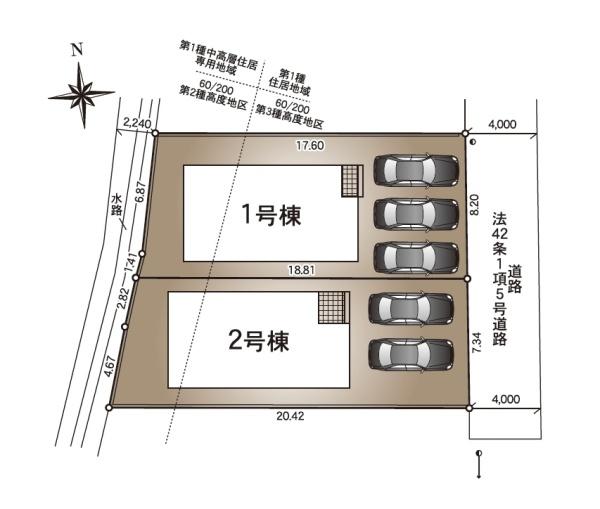 ２号棟　長岡市美沢２丁目　第１　クレイドルガーデン