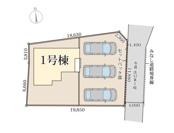 新築戸建　江南区袋津３丁目　第３　リーブルガーデン
