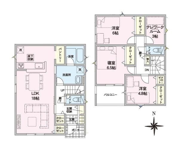 ２号棟　秋葉区吉岡町　第１　クレイドルガーデン