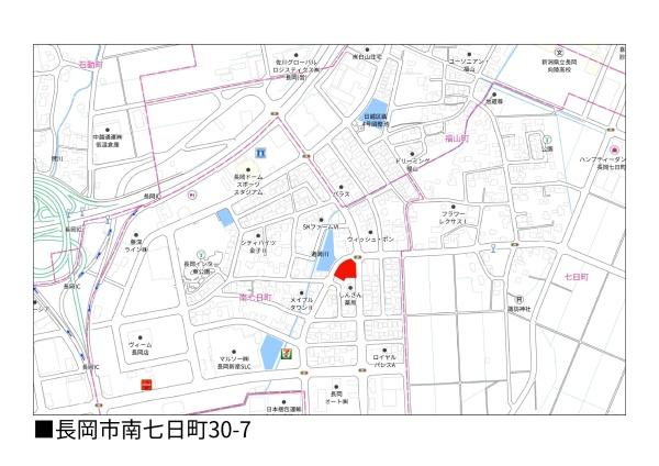 区画１　建築条件なし　長岡市南七日町