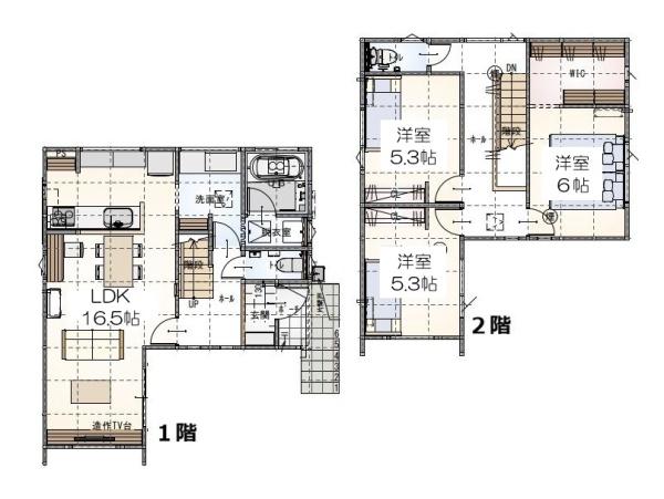 新築戸建　西区坂井