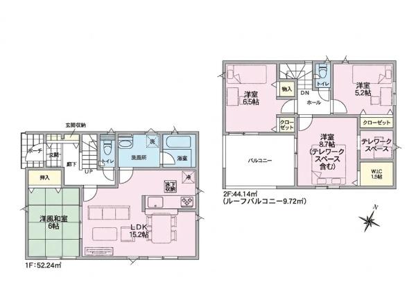 ５号棟　江南区亀田中島４丁目　第３　２期　クレイドルガーデン