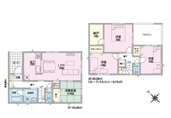 ３号棟　長岡市川崎１丁目　第１　クレイドルガーデン