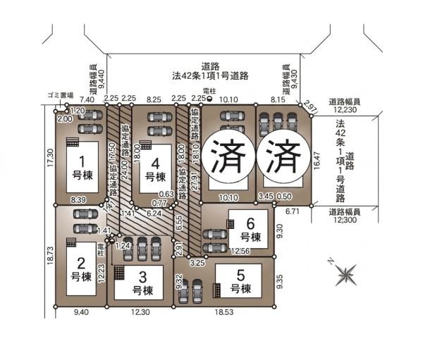 ６号棟　長岡市川崎１丁目　第１　クレイドルガーデン