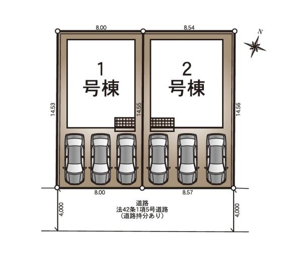 １号棟　中央区上所中３丁目　第２　クレイドルガーデン