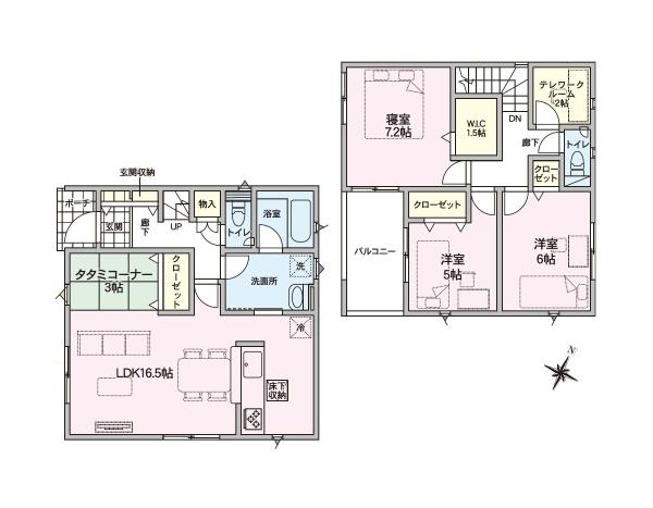 ２号棟　中央区沼垂東６丁目　第２　クレイドルガーデン