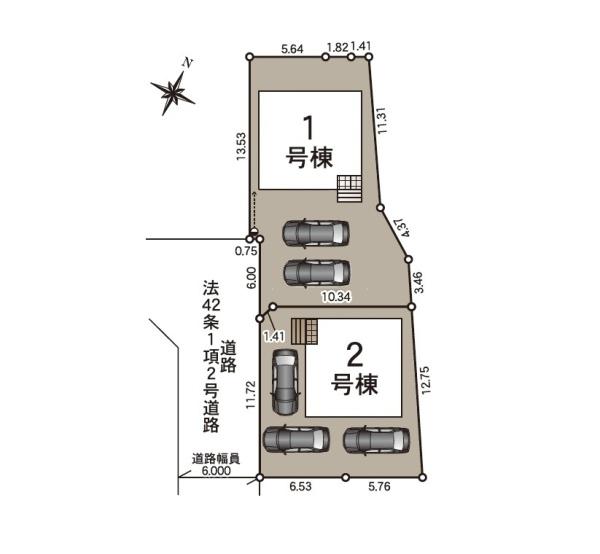 ２号棟　中央区沼垂東６丁目　第２　クレイドルガーデン
