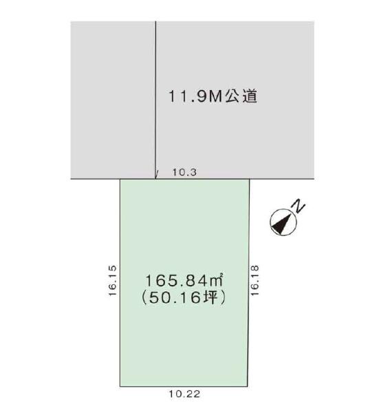 建築条件付　土地　燕市吉田弥生町　グラファーレ