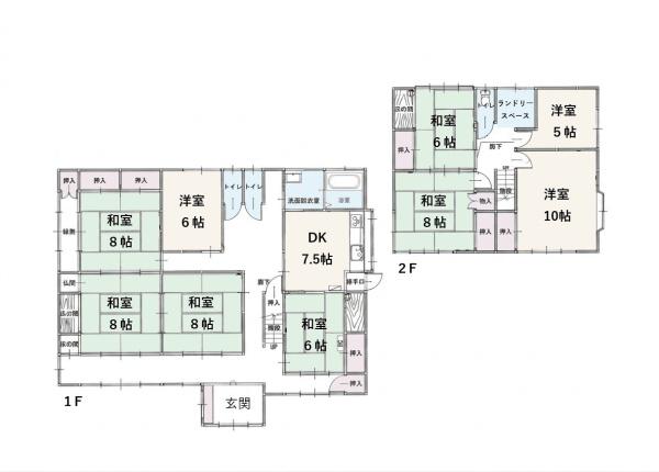 中古戸建　江南区城山１丁目