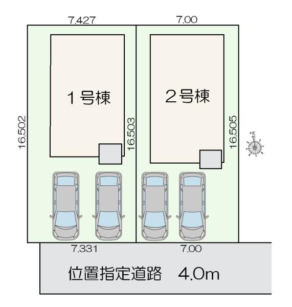 ２号棟　東区寺山３丁目　第２　リーブルガーデン