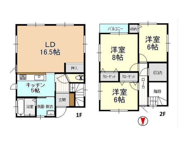 新潟市西蒲区升潟の中古一戸建て
