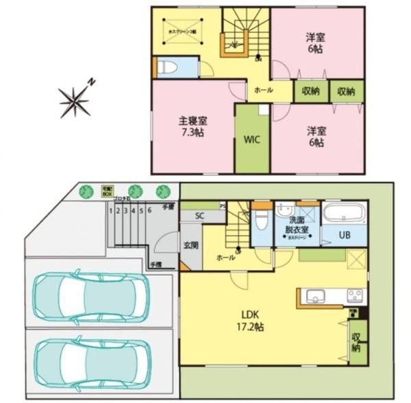 Ｂ棟西区寺尾前通２丁目