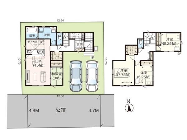 新築戸建　秋葉区日宝町　グラファーレ